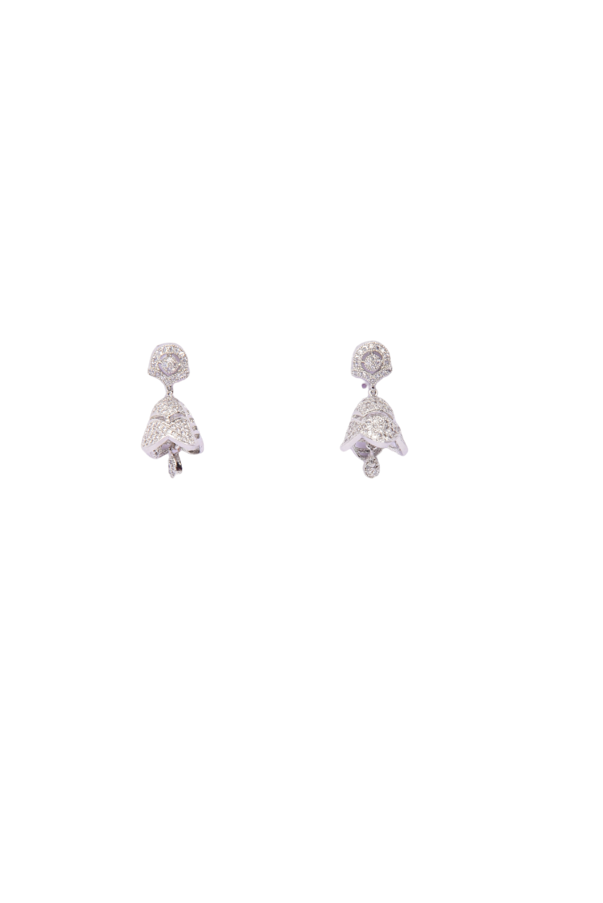 Namokriti Designer Drop Earrings – Cubic Zirconia Shine with Vibrant  Bead Charm